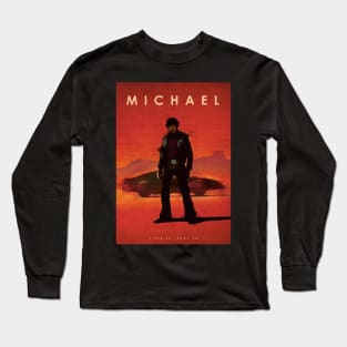 Michael Knight - Pontiac Firebird Trans Am- Car Legends Long Sleeve T-Shirt